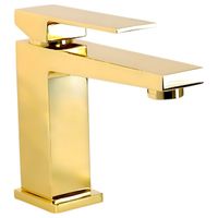 Товар: KVANT См-ль д/раковины моноком., донный клапан "click-clack", плоский излив, золото 32443 - фото 2 KVANT См-ль д/раковины моноком., донный клапан "click-clack", плоский излив, золото 32443 — фото 2, Смесители для раковины