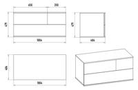 Тумба под раковину арт-П-Кол-01100-074ПЛ — фото 7, Тумбы под раковину