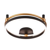 Светильник потолочный арт-FERNANDO PL48W LED BLACK/GOLD — фото 2, Подвесные светильники