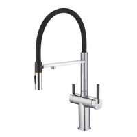 Смеситель для кухни с подключением фильтра для воды Rose , хром арт-R358 — фото 1, Смесители для кухни