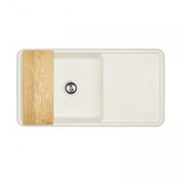 Мойка для кухни Беллис 97 970x510x250 мм, прямоуг., жемчуг 1A725132BS240 — фото 2, Кухонные мойки