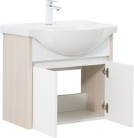 Тумба с раковиной Aquanet Сидней 65 цв.дуб атланта/белый (раковина Everson) арт-00354985 — фото 7, Тумбы с раковиной