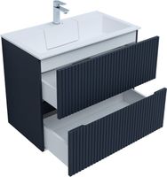 Тумба под раковину Aquanet Джейн 80 маренго 00313302 — фото 16, Тумбы под раковину