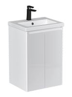 Тумба под раковину VELVEX Klaufs 500-2-0 (Como) навесная арт-tp.KLA.COM.50.2D — фото 1, Тумбы под раковину