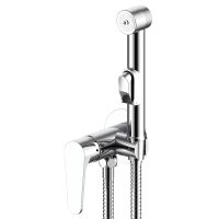 Гигиенический душ со смесителем встраиваемый ESKO KZSMH, хром — фото 1, Гигиенические души