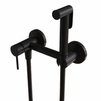 Гигиенический душ со смесителем RGW SP-215B, черный (Смеситель/шланг/гигиенический душ/) арт-581408215-04 — фото 5, Гигиенические души