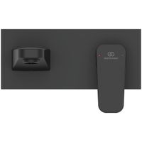 Смеситель для раковины Ideal Standard CERAPLAN встраиваемый, черный матовый арт-BD244XG — фото 1, Смесители для раковины
