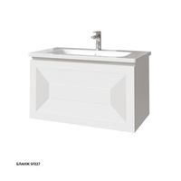 МОДО Кварта тумба 80 с интегрированной ручкой арт-35713-SF027 — фото 1, Тумбы под раковину