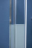 Душевой уголок Aquanet Practic AE10-Q-90x90U-CP 900x900, прозрачное, матовое стекло — фото 4, Душевые уголки