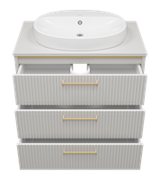 Тумба под раковину арт-ELC-0080-0302Я — фото 2, Тумбы под раковину