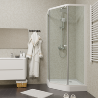 Ограждение VIVA90B N душевое Ceruttispa без поддона (90x90x195) — фото 9, Прямоугольные душевые уголки