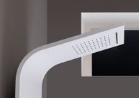 Душевая панель Galaxy White с гидромассажем и изливом AP40-03 — фото 7, Душевые панели