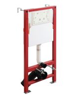 Agger Унитаз подвесной безободковый TORNADO белый с инсталляцией, микролифт, кнопка смыва белая арт-ATI09150L+APB288 — фото 2, Комплекты унитаз + инсталляция