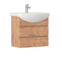 Тумба под раковину VIGO Wing 60 подвесная дуб золотой (tp.WIN.BAL.60.2Y дуб золотой) — фото 1, Тумбы под раковину