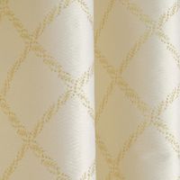 MIGLIORE Шторка L180xH200 см. для душа/ванны, текстиль, узор АР-ДЕКО ГОЛД, цвет золото арт-26641 — фото 1, Шторы для ванной