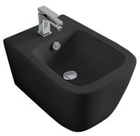 Биде Artceram A16 подвесное с одним отверстием цвет черный матовый арт-ASB001 17 00 — фото 2, Биде подвесные