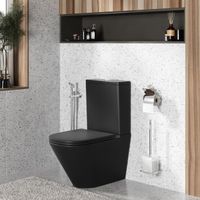 Товар: Унитаз напольный Grossman (670*380*850) безободковый,черный матовый с тонкой крышкой, микролифт,смыв торнадо,2 места арт-GR-4449BMSQ - фото 6 Унитаз напольный Grossman (670*380*850) безободковый,черный матовый с тонкой крышкой, микролифт,смыв торнадо,2 места арт-GR-4449BMSQ — фото 6, Напольные унитазы