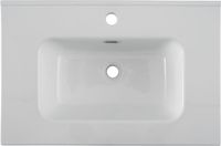 Раковина Aquanet Flat 70 белая 00284027 — фото 4, Раковины встраиваемые сверху