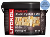 Затирка эпоксидная Litokol STARLIKE ColorCrystal EVO S.820 Azzurro Taormina 485490002 — фото 1, Затирка для плитки