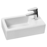 Товар: Раковина SANTEK Эрис 46 мебельная белый арт-WH301972 - фото 7 Раковина SANTEK Эрис 46 мебельная белый арт-WH301972 — фото 7, Раковины подвесные