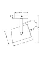 Настенный светильник (бра) Freya FR4004WL-01WB — фото 2, Бра