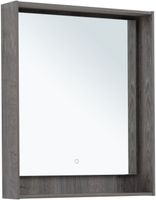 Зеркало Aquanet Милан 70 дуб рошелье арт-00336394 — фото 4, Зеркала в ванную комнату