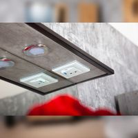 Комплект мебели для ванной Бриклаер ЛОФТ 70, метрополитен грей — фото 8, Комплекты мебели для ванной