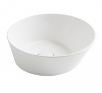 Раковина SIMAS WAVE накладная без отверстий цвет белый WA01 — фото 1, Раковины накладные