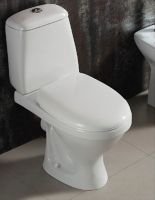 Унитаз-компакт Azario Trend 655х350х770 напольный, с бачком и сиденьем микролифт (AZ2018-P) арт-AZ-2018-P — фото 1, Напольные унитазы