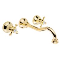 Товар: PRESTIGE См-ль д/раковины скрытого монтажа настенный, донный клапан "click-clack", золото арт-31622 - фото 1 PRESTIGE См-ль д/раковины скрытого монтажа настенный, донный клапан "click-clack", золото арт-31622 — фото 1, Смесители для раковины