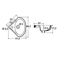 Товар: Раковина GLOBO TORANO угловая подвесная с одним отверстием цвет белый VA020BI - фото 2 Раковина GLOBO TORANO угловая подвесная с одним отверстием цвет белый VA020BI — фото 2, Раковины подвесные