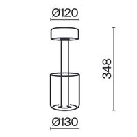 Товар: Аккумуляторный светильник Maytoni MOD229TL-L3B3K3 - фото 3 Аккумуляторный светильник Maytoni MOD229TL-L3B3K3 — фото 3, Настольные лампы