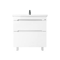 Тумба под раковину VIANT МАРСЕЛЬ 80 подвесная белый арт-VMAR80CO-T2Y — фото 2, Тумбы под раковину