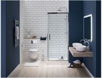 Товар: Душевой уголок Aquanet Delta Cube 100x100, прозрачное стекло арт-NPE1142 - фото 8 Душевой уголок Aquanet Delta Cube 100x100, прозрачное стекло арт-NPE1142 — фото 8, Квадратные душевые уголки