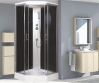 Душевая кабина Niagara Ultra NG-2506-01 (90х90х220) низкий поддон(16см),стекло тонированное,4 места арт-25060134 — фото 2, Душевые кабины