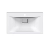 Раковина из искусственного камня, цвет белый арт-VCB-3M750W — фото 4, Раковины встраиваемые сверху