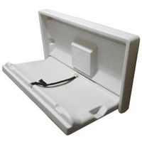 Пеленальный столик из пластика горизонтальный 500х900х490, шт 09209.W — фото 1, Аксессуары и оборудование для общественных мест