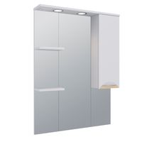 Товар: Зеркальный шкаф ELEGANSE 75 /золото/правый/ AQUA DE MARCO 1075CGELE/R - фото 2 Зеркальный шкаф ELEGANSE 75 /золото/правый/ AQUA DE MARCO 1075CGELE/R — фото 2, Зеркальные шкафы в ванную