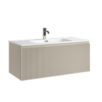 Товар: Тумба подвесная SANCOS Snob R 1.0 995х445х406, c одним ящиком оснащенным доводчиками, Beige Soft , арт.SNR1.0100CE - фото 7 Тумба подвесная SANCOS Snob R 1.0 995х445х406, c одним ящиком оснащенным доводчиками, Beige Soft , арт.SNR1.0100CE — фото 7, Тумбы под раковину