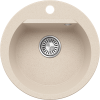 Товар: Кухонная мойка Polygran ATOL-460 No327 Кремовый 854758 - фото 1 Кухонная мойка Polygran ATOL-460 No327 Кремовый 854758 — фото 1, Кухонные мойки