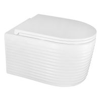 Товар: Унитаз подвесной Azario LUZIO 365х495х360 безободковый, рельефный, слив "Скрытое Торнадо", с быстросъемным сиденьем "Микролифт" арт-AZ-098-UQ - фото 15 Унитаз подвесной Azario LUZIO 365х495х360 безободковый, рельефный, слив "Скрытое Торнадо", с быстросъемным сиденьем "Микролифт" арт-AZ-098-UQ — фото 15, Подвесные унитазы