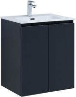 Товар: Тумба под раковину Aquanet Алвита New 60 2 дверцы, антрацит арт-00277523 - фото 10 Тумба под раковину Aquanet Алвита New 60 2 дверцы, антрацит арт-00277523 — фото 10, Тумбы под раковину