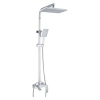 Душевая система Rose , белый/хром арт-R1536F — фото 1, Душевые стойки