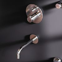 FT85A3RH30 X-Joy, набор: встроеный см-ль с ТМС, излив, верхний душ 220 мм, ручн.душ, хром — фото 1, Встраиваемые душевые комплекты