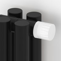 Отопительный радиатор Сунержа Эстет-11 EU50 1800х495 11 секций Матовый чёрный 31-0312-1811 — фото 2, Радиаторы отопления