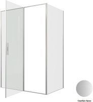 Душевой уголок Allen Brau Priority 140x90 3.31035.BA + 3.31044.BA серебро браш 3.31035.BA + 3.31044.BA — фото 5, Прямоугольные душевые уголки