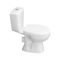 Унитаз-компакт КЕРАМИН ПОЗИТАНО ЖС двухрежимный, сиденье дюропласт CDB00029082 арт-4810531150961 — фото 3, Напольные унитазы