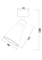 Товар: Потолочный светильник Technical C061CL-01W - фото 4 Потолочный светильник Technical C061CL-01W — фото 4, Подвесные светильники