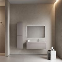 Тумба подвесная SANCOS Snob R 1.0 1195х445х406, c одним ящиком оснащенным доводчиками, Doha Soft , арт. арт-SNR1.0120RSM — фото 6, Тумбы под раковину