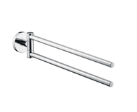 Товар: Полотенцедержатель, Hansgrohe, Logis, двойной, поворотный, ширина, мм-445, глубина, мм-62, высота, мм-66, настенный, материал-латунь, материал держателя-металл, крепеж-есть, цвет-хром арт-40512000 - фото 1 Полотенцедержатель, Hansgrohe, Logis, двойной, поворотный, ширина, мм-445, глубина, мм-62, высота, мм-66, настенный, материал-латунь, материал держателя-металл, крепеж-есть, цвет-хром арт-40512000 — фото 1, Полотенцедержатели